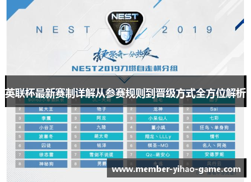 英联杯最新赛制详解从参赛规则到晋级方式全方位解析